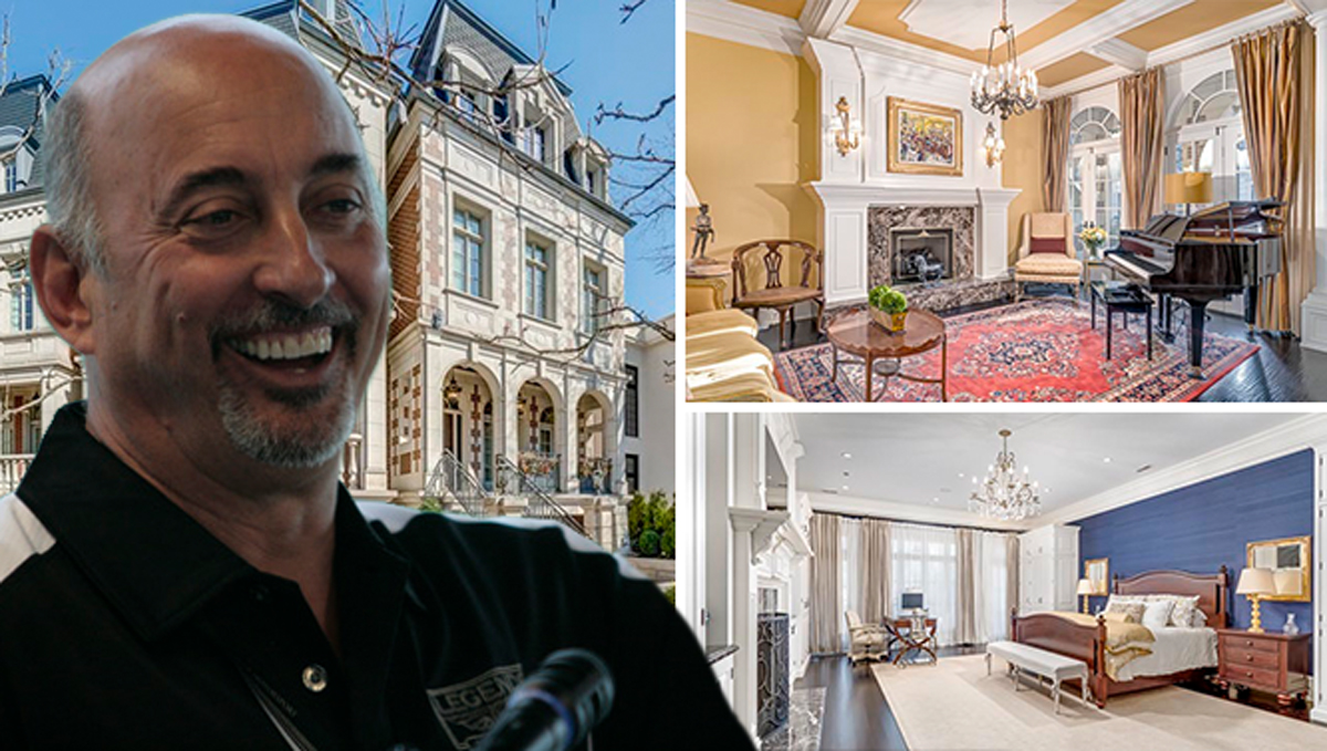 Bobby Rahal and his Lincoln Park home (Credit: Wikimedia Commons and Home Discovery Team)