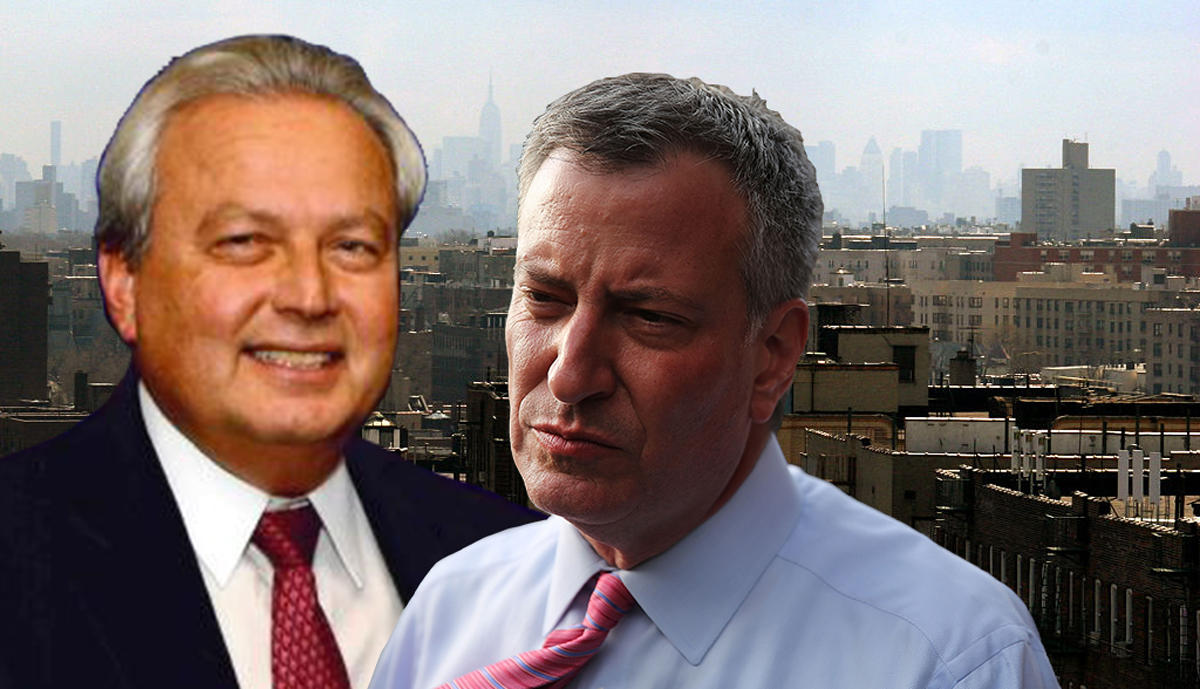 The Bronx, Joseph Strasburg and Mayor Bill de Blasio (Credit: Getty Images)