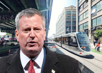 Streetcars don’t pay for themselves: De Blasio says BQX will require assist from DC
