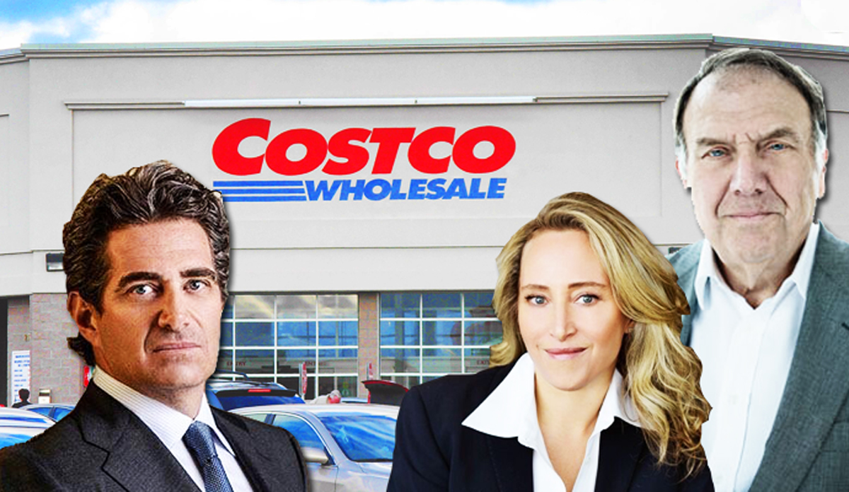 Costco in New Brunswick, Canada and Jeffrey Soffer, Jackie Soffer and Richard LeFrak (Credit: Wikipedia)