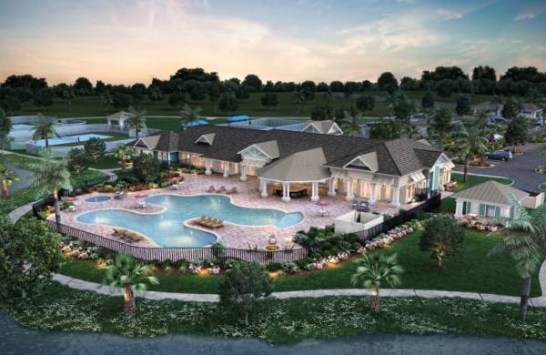 Del Webb Tradition clubhouse rendering