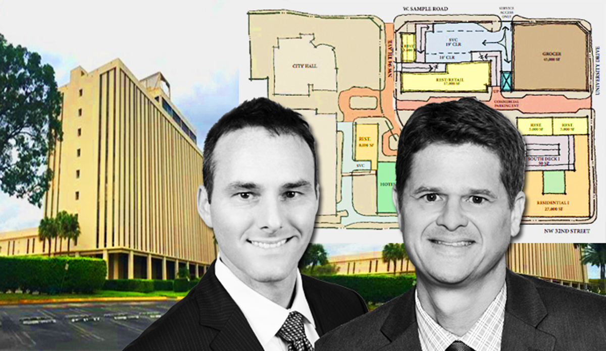 Coral Springs Financial Center and Drew Kristol and Kirk Olson, Site plan for Coral Springs Citi Center