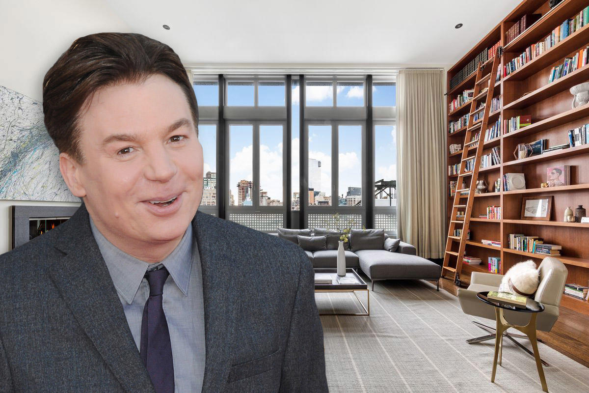 Mike Myers and his Soho penthouse at 72 Mercer Street