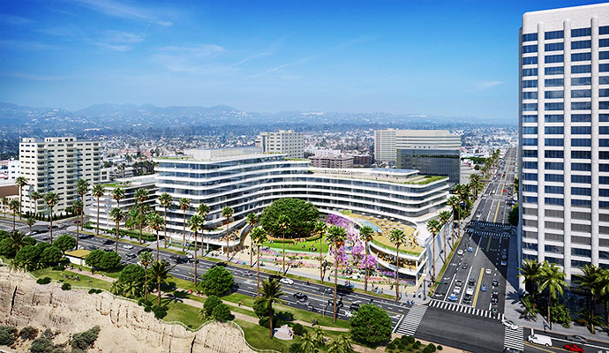 The new Miramar Santa Monica hotel, designed by Cesar and Rafael Pelli of Pelli Clarke Pelli Architects