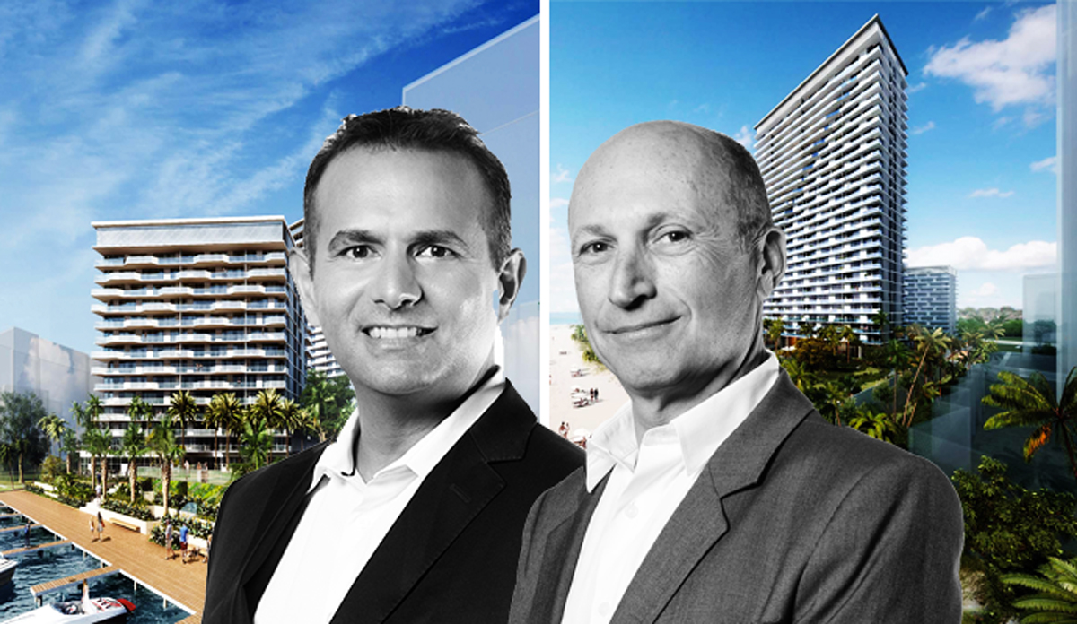 Renderings of Lionheart’s Pompano Beach project, Ophir Sternberg and Ricardo Dunin