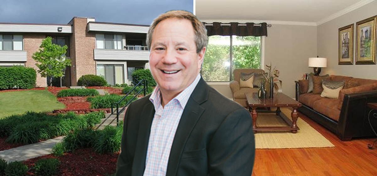 Rob Palley of VennPoint and The Woods at Countryside condo complex in Palatine