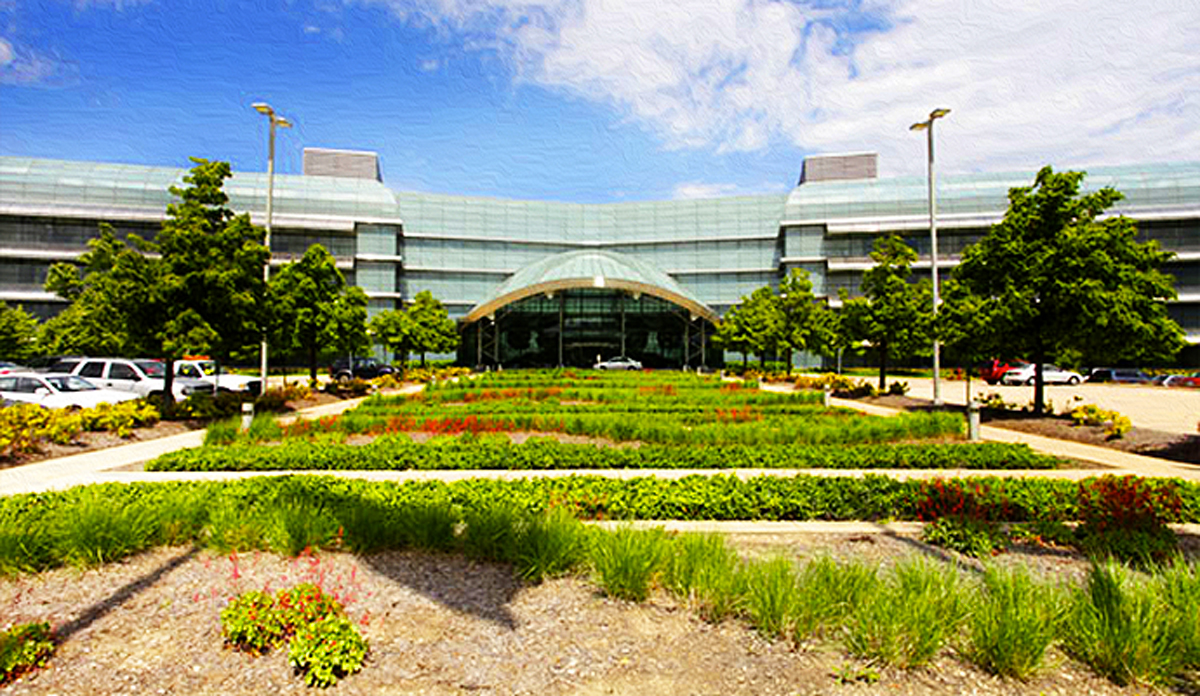 The former Nokia campus in Naperville (Credit: Nape.org)