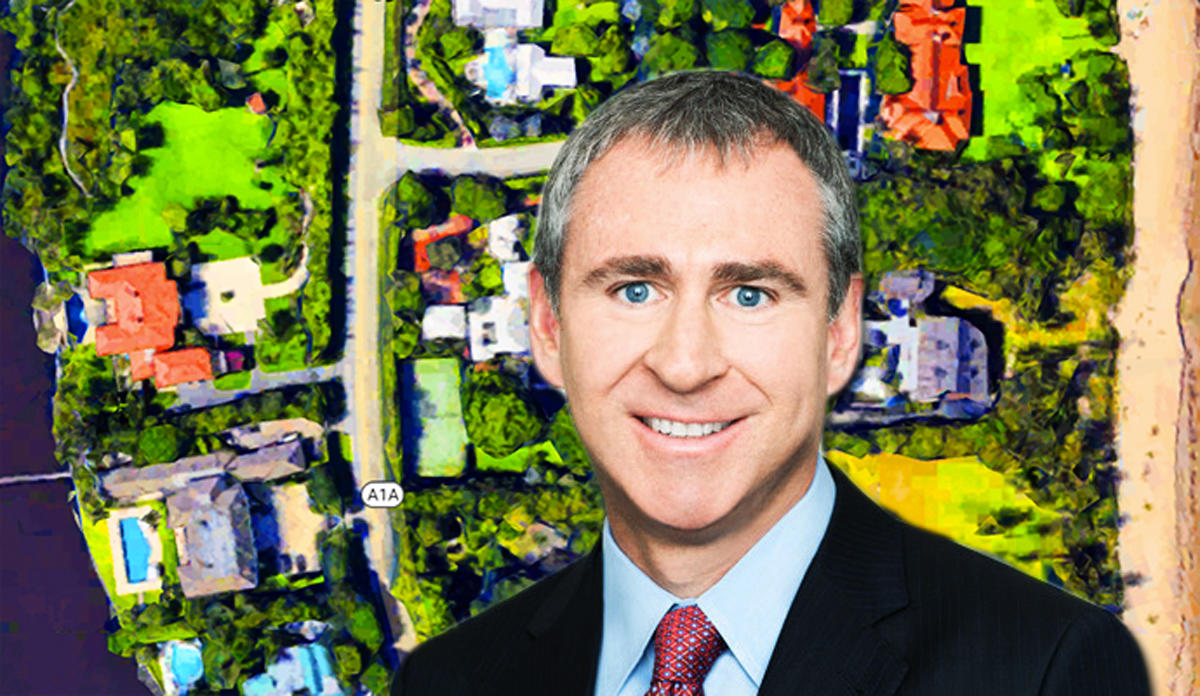 10 Blossom Way and Ken Griffin (Credit: Google)