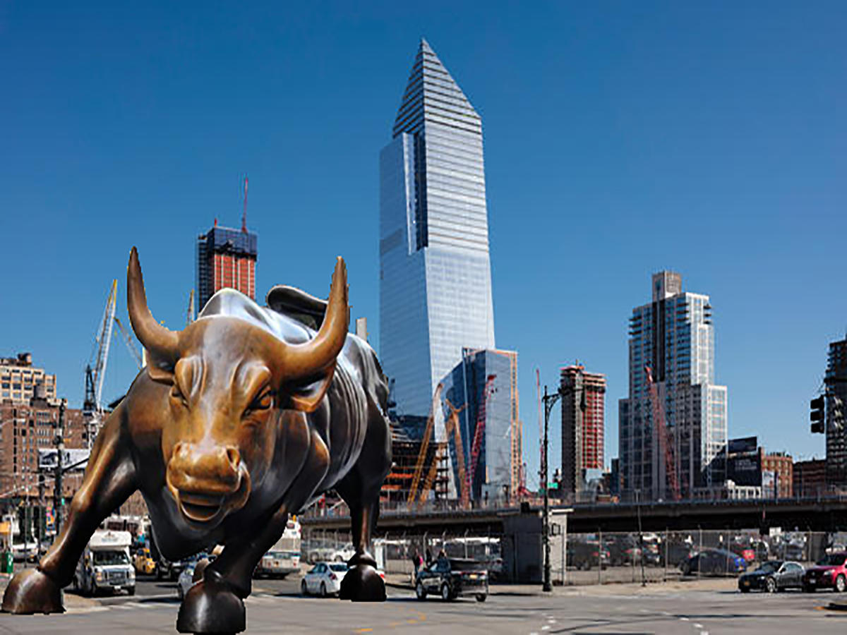 10 Hudson Yards and the Wall Street Bull