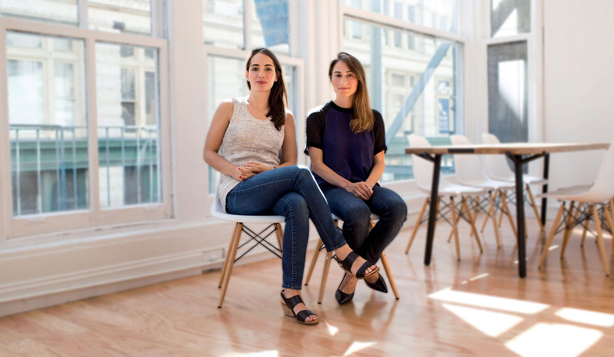 Marcela Sapone and Jessica Beck of Hello Alfred