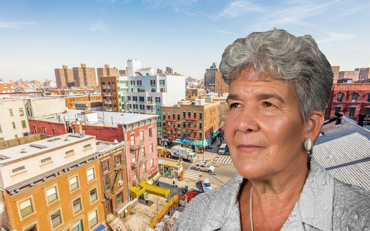 Marisa Lago and East Harlem (Photo Credit: NYC.gov and iStock)