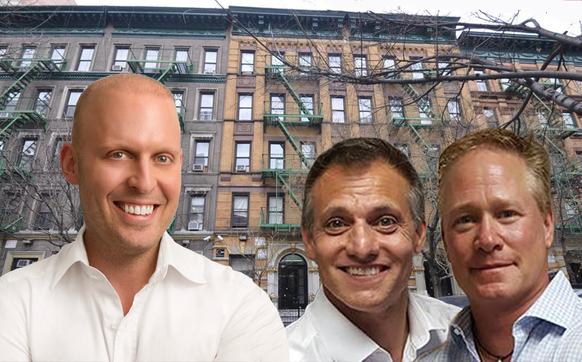 From left: Meyer Orbach, Michael Cohen, Jason Green and 247 West 109th Street