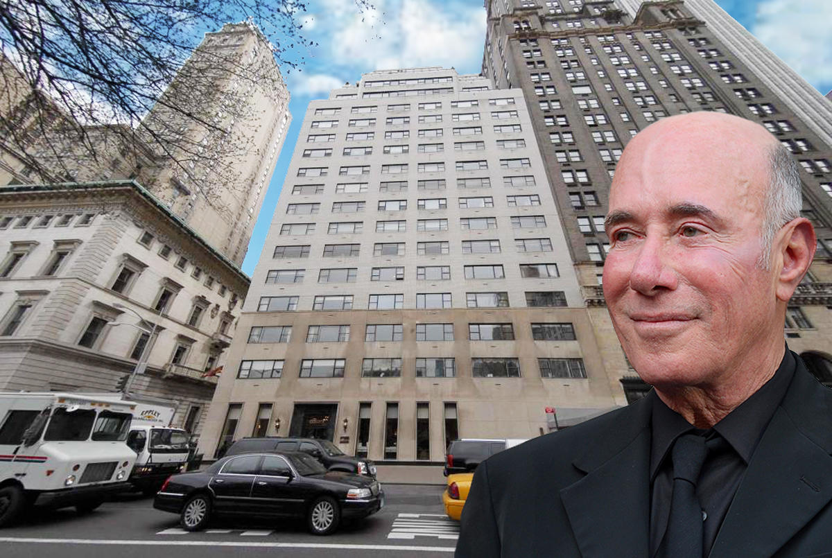 David Geffen and 785 Fifth Avenue (Credit: Getty Images)
