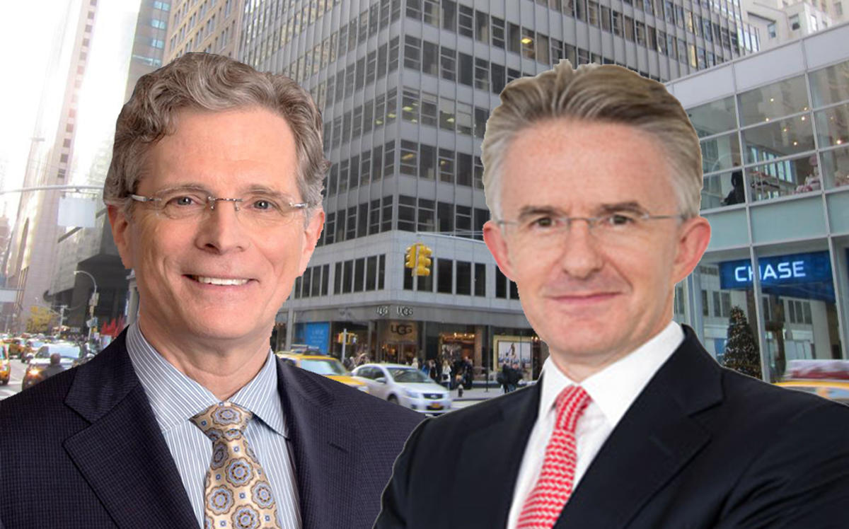 Prudential's John Strangfeld, 600 Madison Avenue and HSBC's John Flint