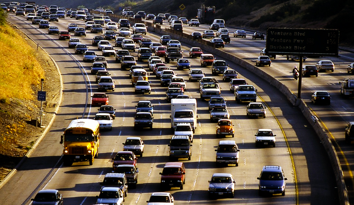 A freeway in Los Angeles (Credit: Pixabay)
