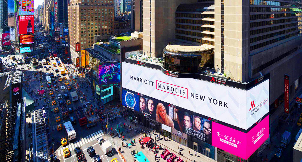 Marriott Marquis in Times Square (Credit: Marriot)
