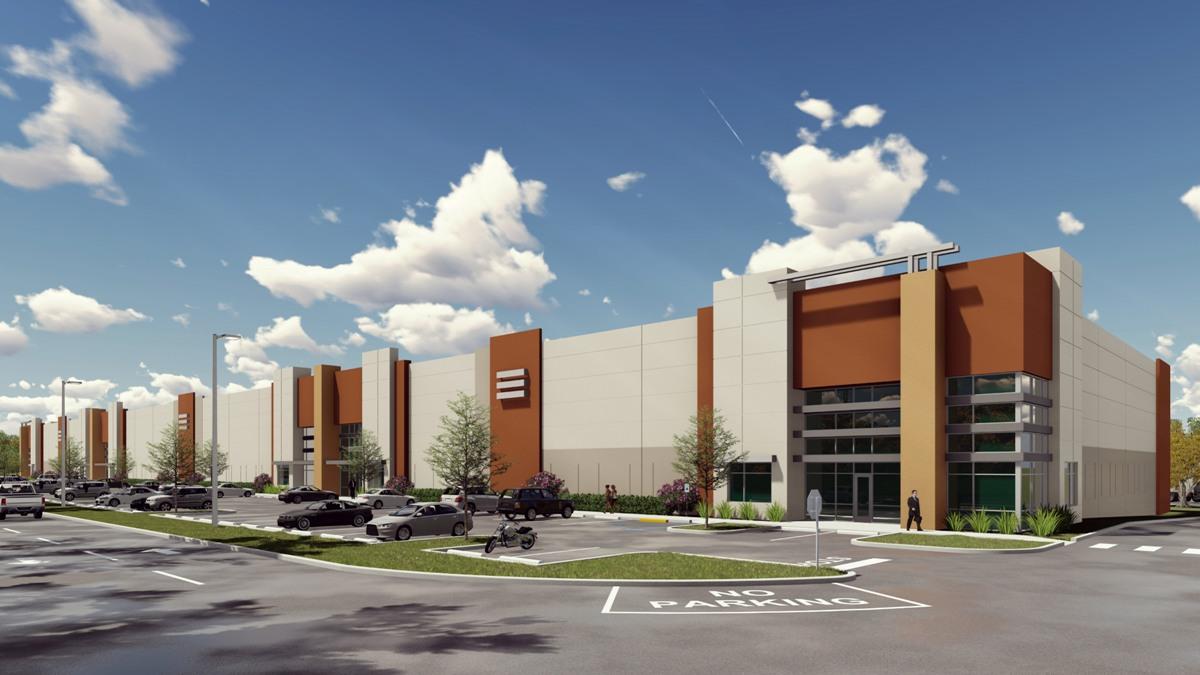 McCraney Property Company rendering of planned industrial development in Ocoee