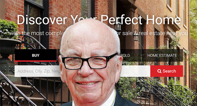 Rupert Murdoch and realtor.com