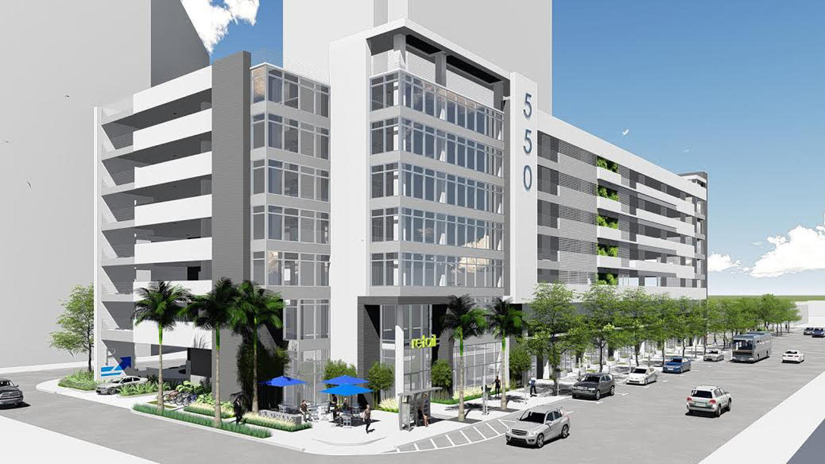 Rendering of 550 Building (Credit: Berger Commercial Realty)