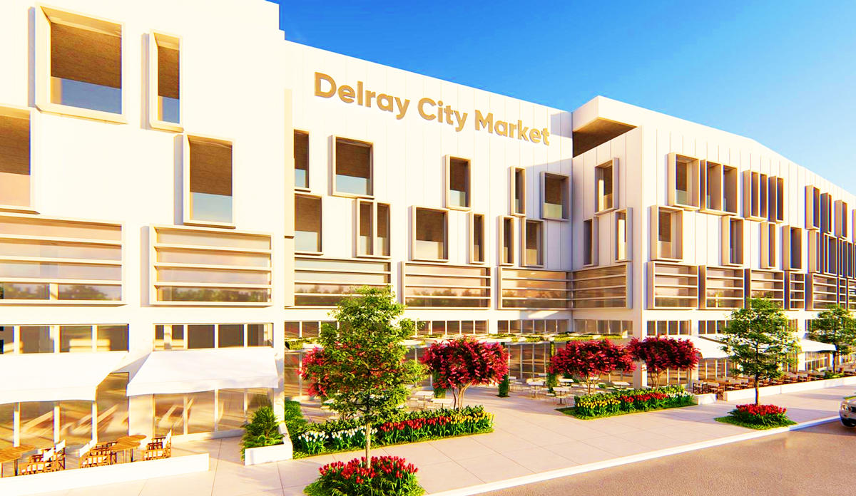 Rendering of Delray City Market