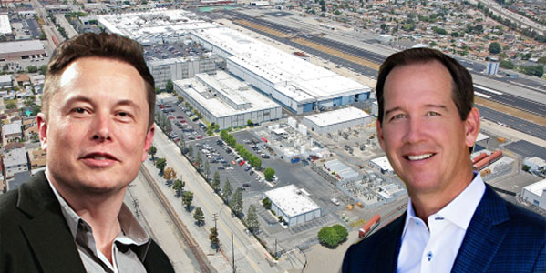 SpaceX founder Elon Musk and Zelman Development co-president Paul Casey, with Century Business Center (Wikimedia Commons/Zelman)