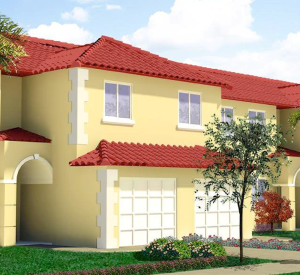 Rendering of a townhouse at The Crossings in North Lauderdale