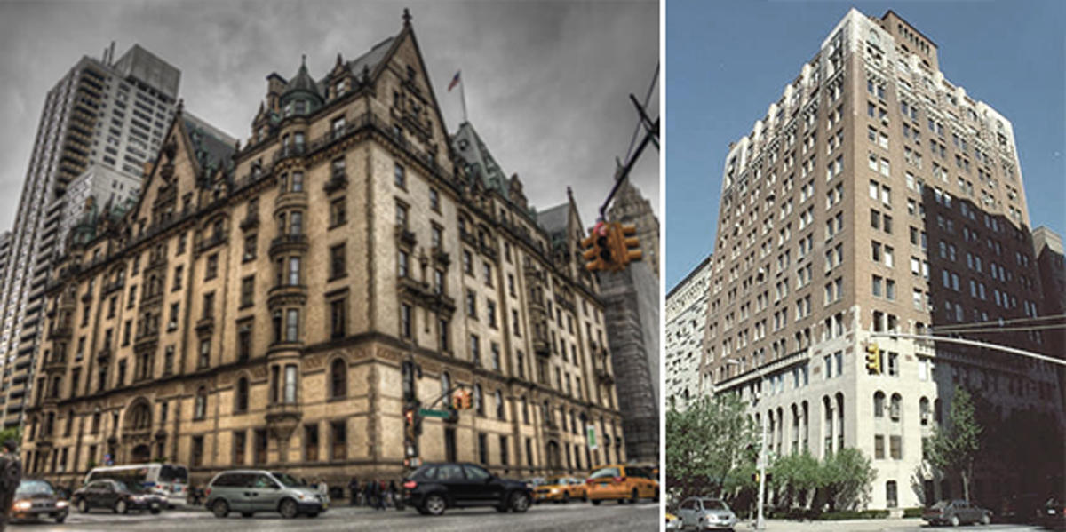 The Dakota and Brisbane House at 1215 Fifth (Credit: CityRealty)