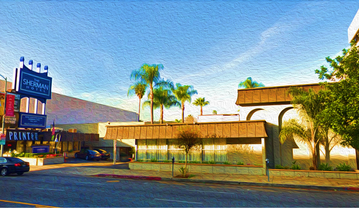 The Sherman Hotel at 15485 W. Ventura Boulevard