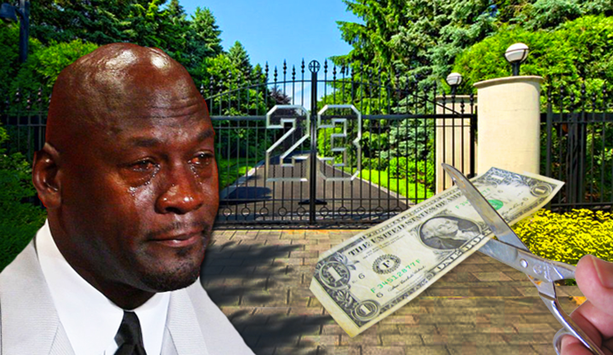Michael Jordan and his mansion (Credit: Zillow, Images Money via Flickr)