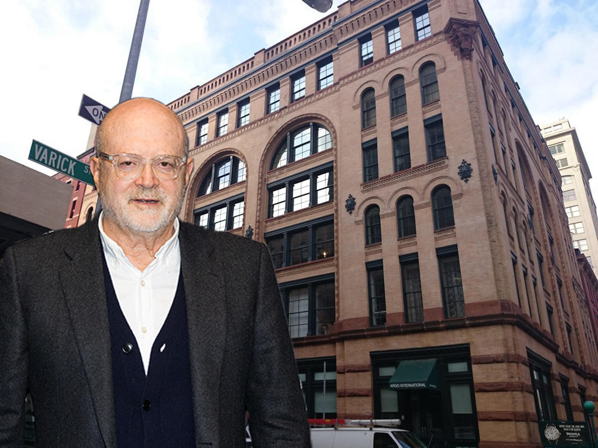 Mickey Drexler and 140 Franklin Street (Credit: Getty Images)