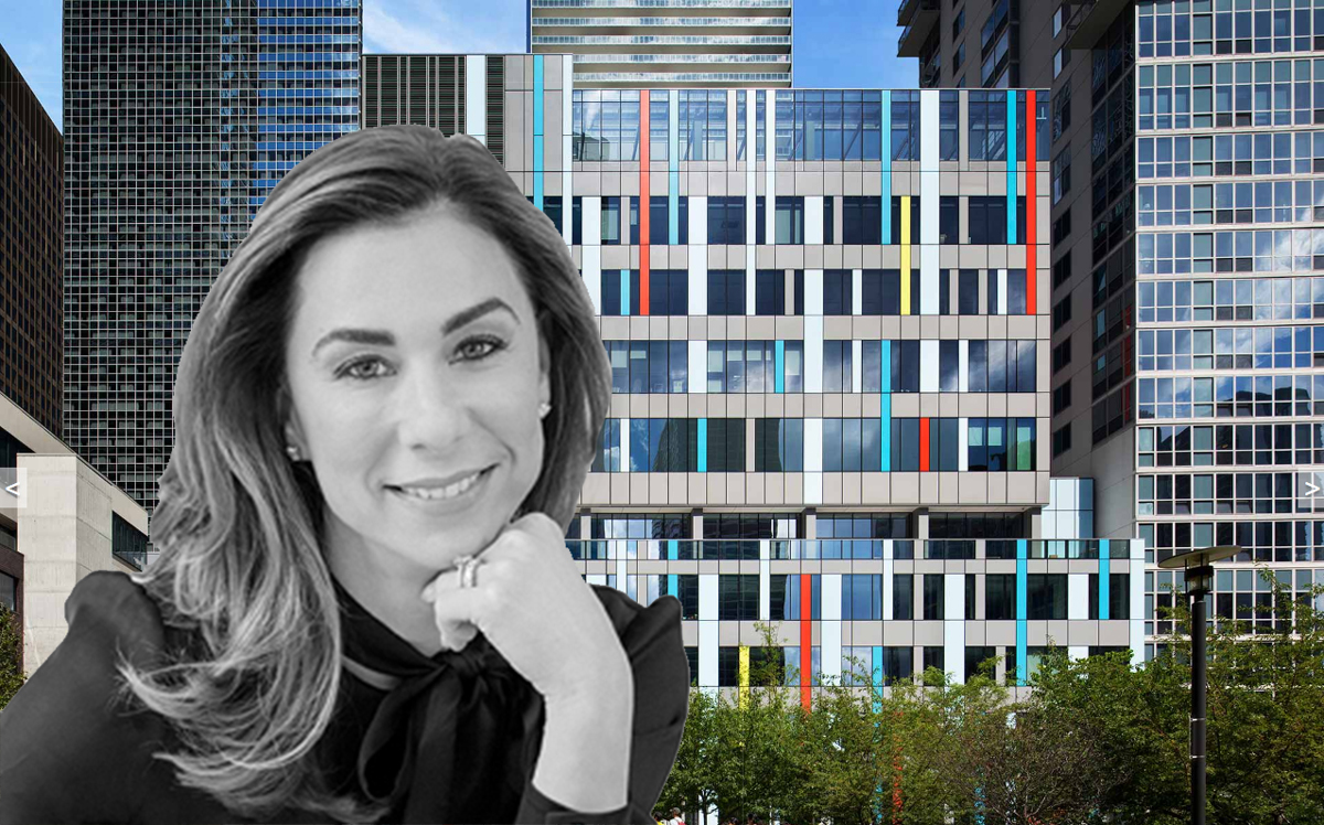GEMS Education Americas CEO Denise Gallucci and GEMS World Academy (Credit: The Education Partners and BKL Architecture)