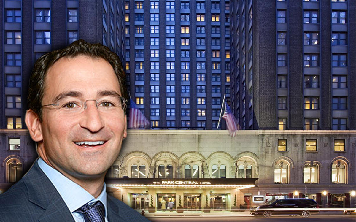 Blackstone CEO Jon Gray with Park Central NY at 870 7th Ave (Credit: Booking)