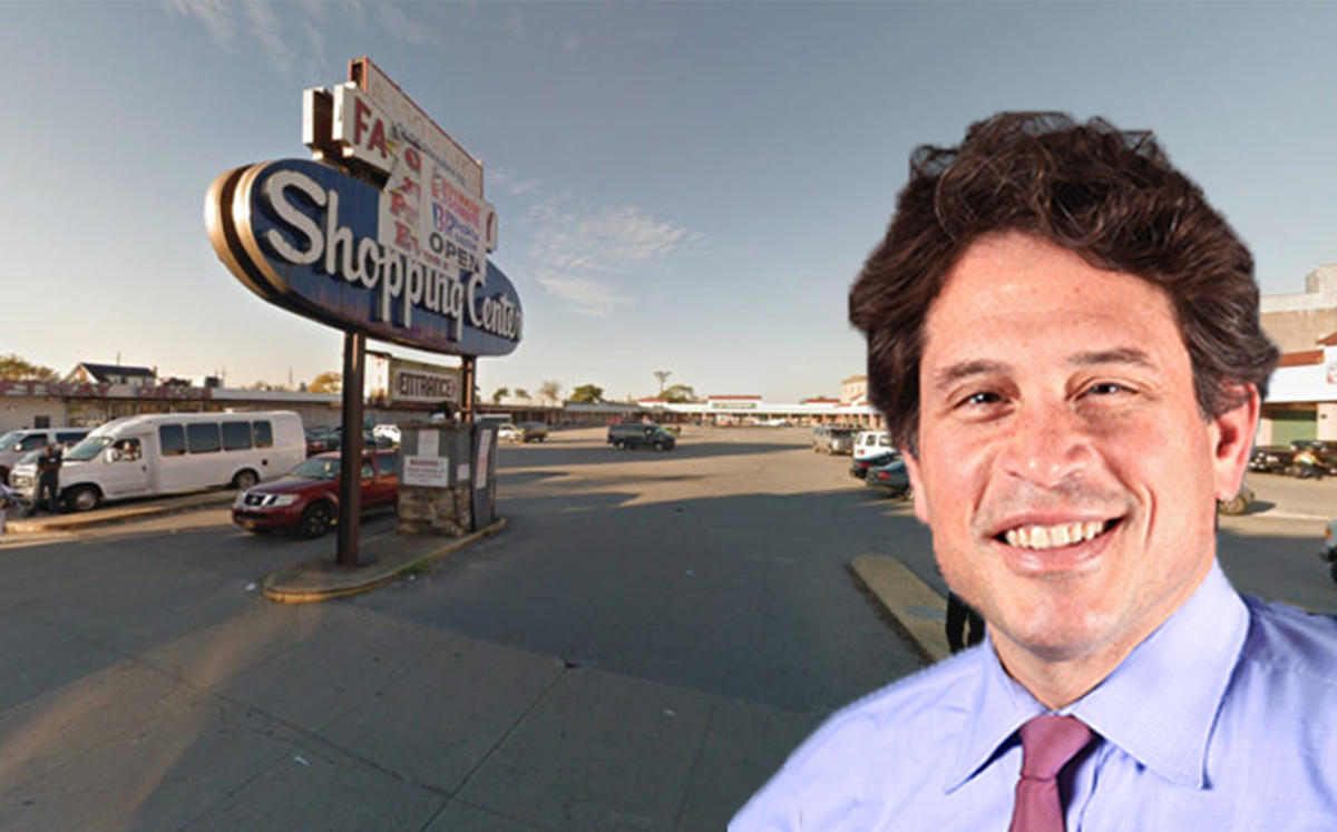 Far Rockaway Village at 1720 Village Lane and Phipps CEO Adam Weinstein (Credit: Google Maps and Phipps NY)