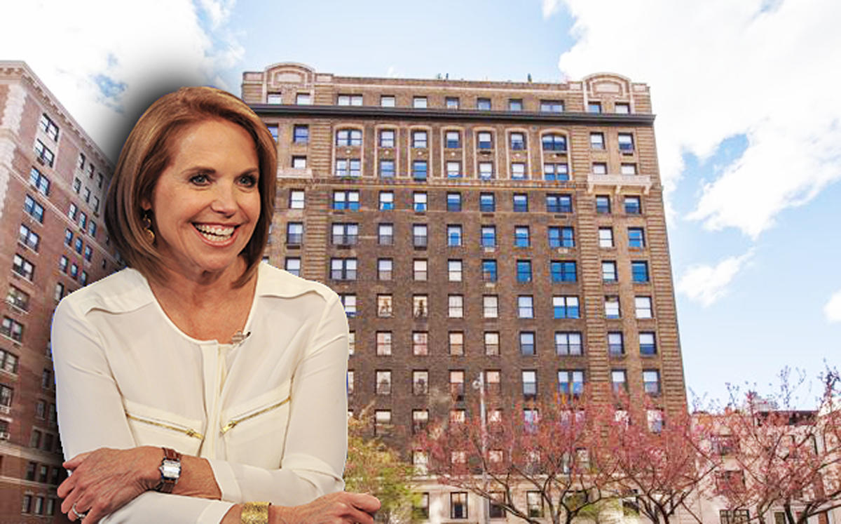 Katie Couric and 1155 Park Avenue (Credit: Getty Images)