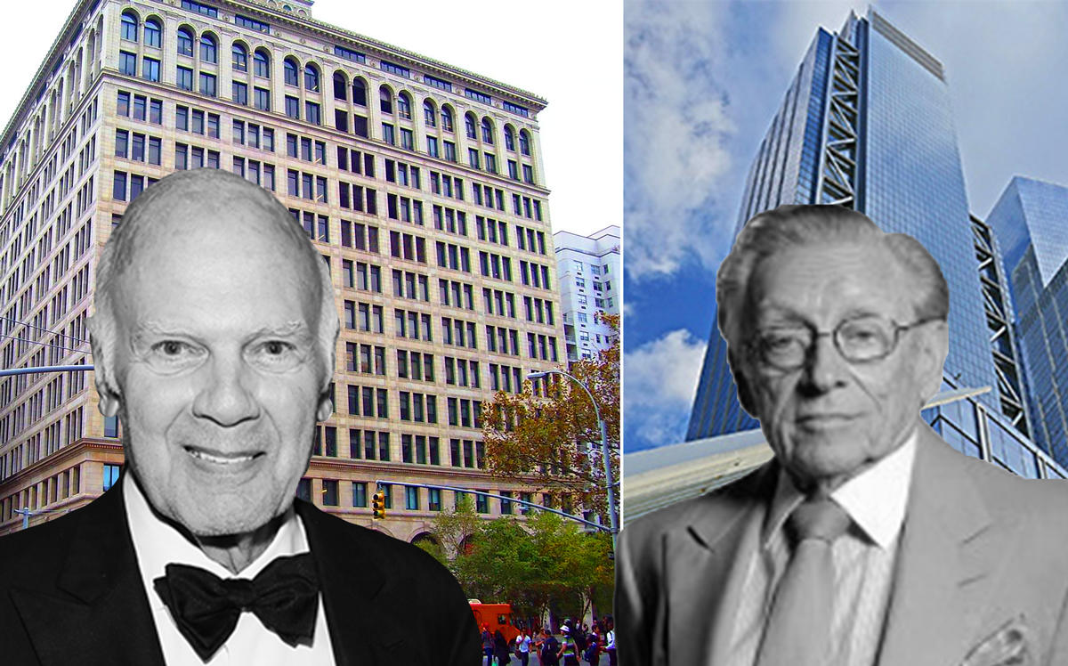 From Left: Steve Roth and Larry Silverstein and Steve Roth,770 Broadway, 3 World Trade Center (Credit: Wikipedia)