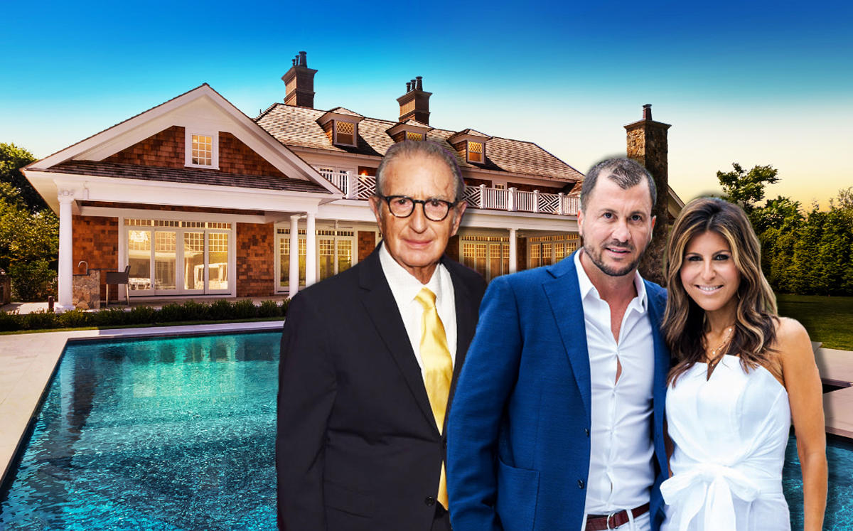 Left to Right: Sander Jacobs, Ronen and Jessica Guetta, and house on Osprey Way (Credit: Getty Images and Out East)