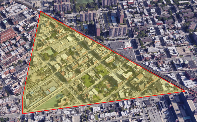 Broadway Triangle in Brooklyn (Credit: Google Maps)