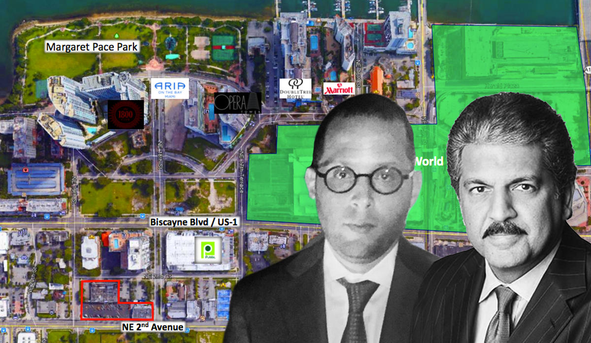 Map of the site, Anand Mahindra and Rotem Rosen