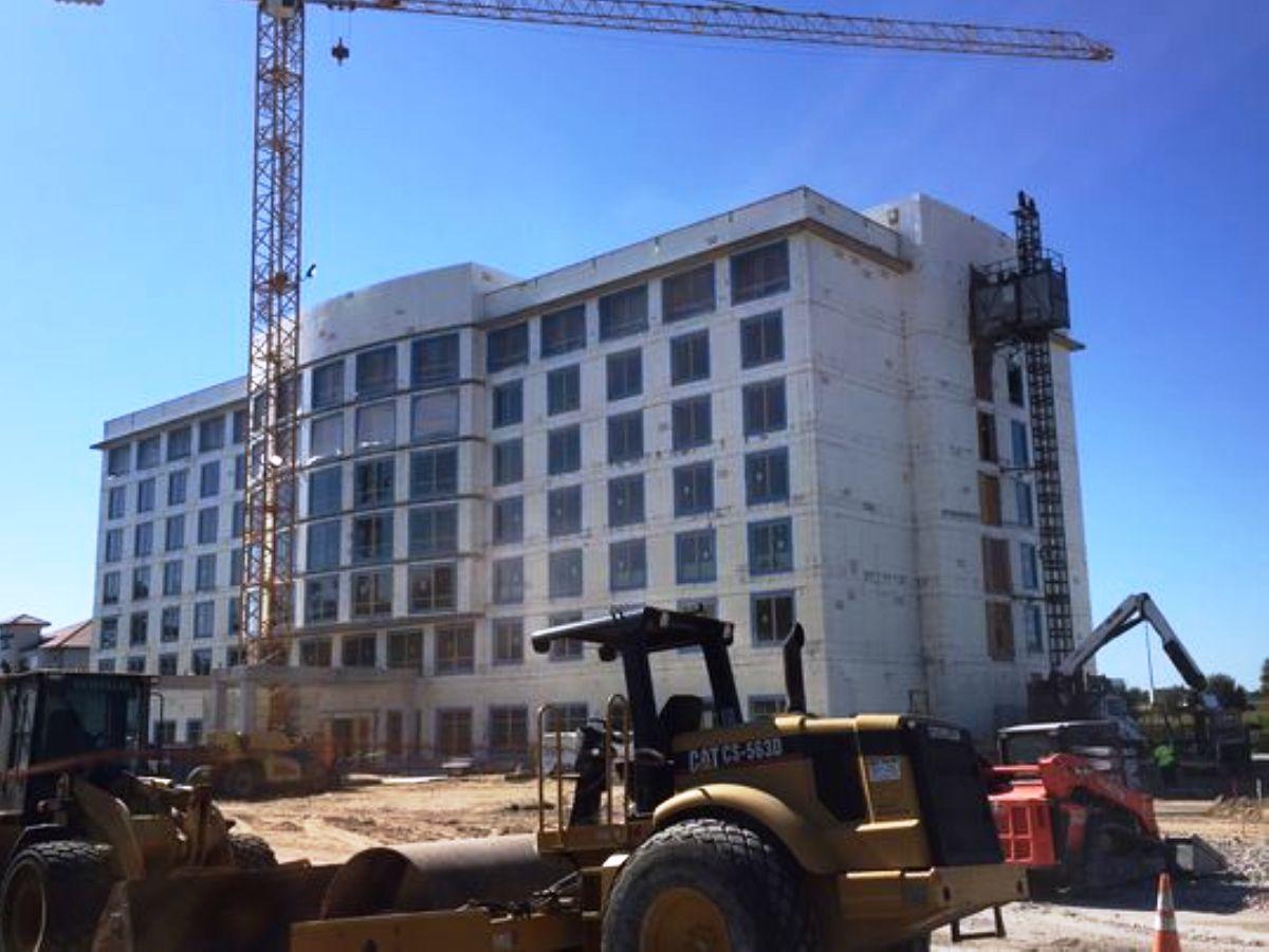 Drury Hotels property under construction in south Lee County (Credit: Ryan Mills/Naples Daily News)