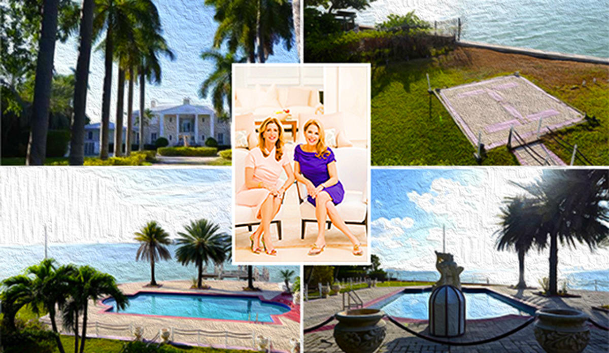 Miami Beach's Whitehall Mansion and Jill Eber and Jill Hertzberg of the Jills team at Coldwell Banker
