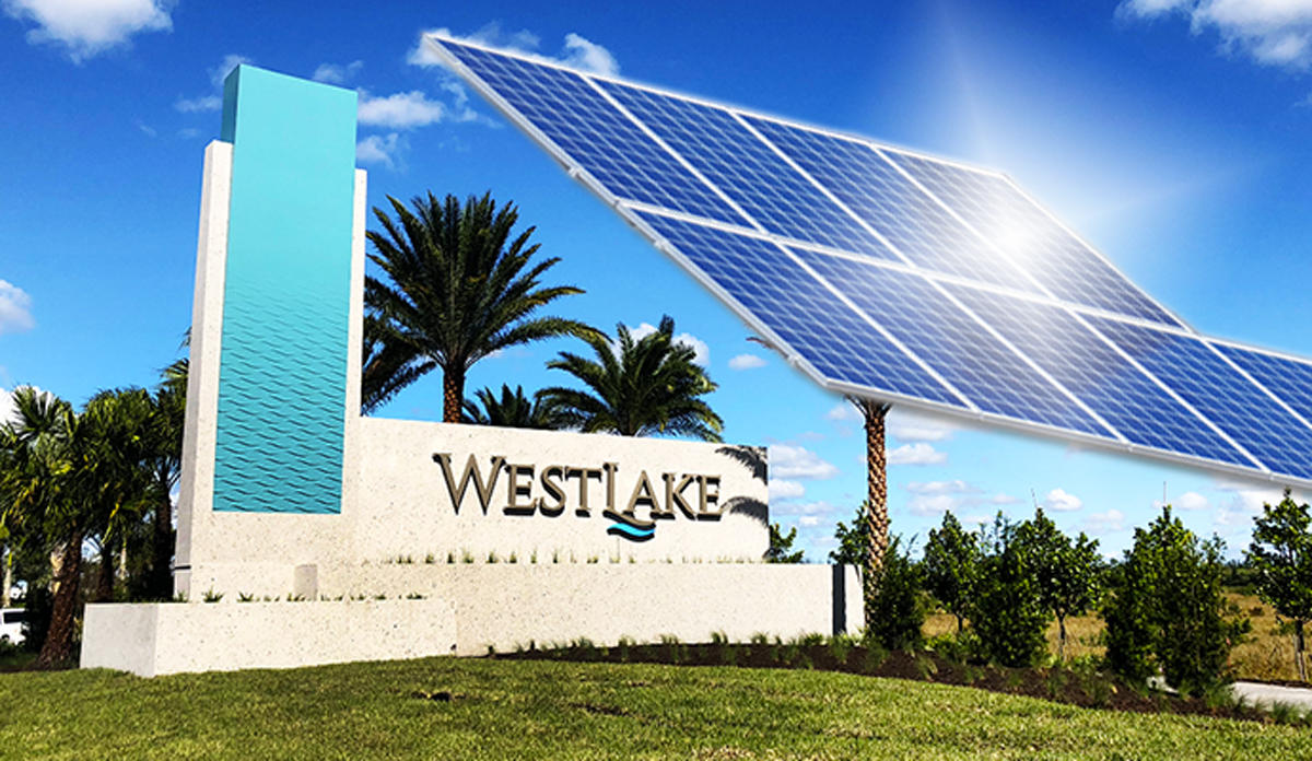Solar Panels, Westlake (Credit: The Regnier Group)
