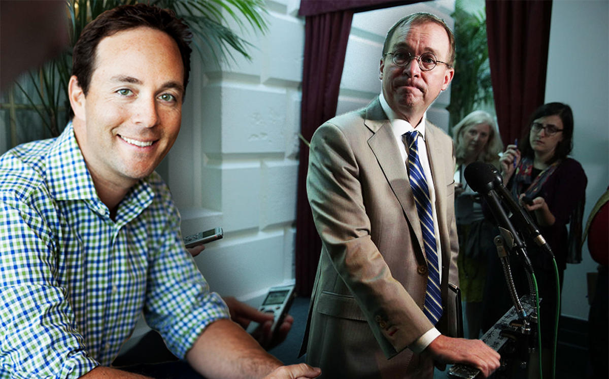 Zillow's Spencer Rascoff and Mick Mulvaney (Credit: Getty Images)