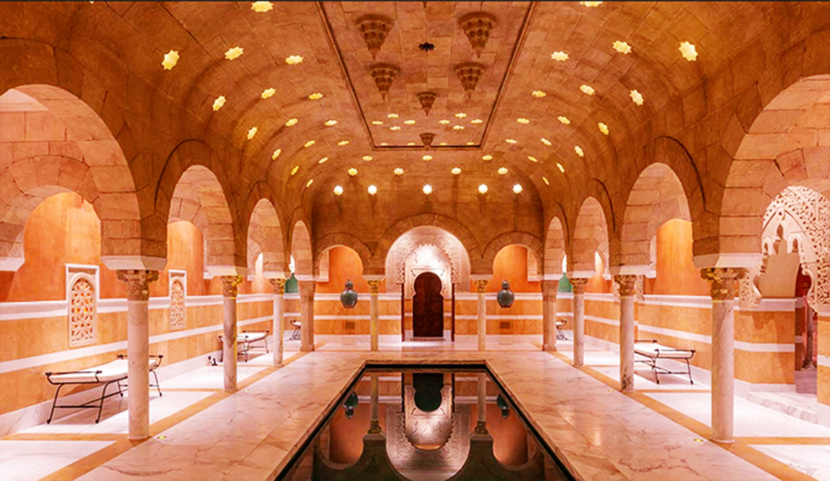 The Turkish bath at Hacienda de la Paz (Credit: Steve Brown/Sepia Productions Inc.)