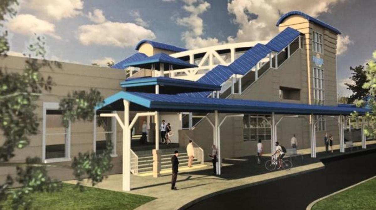 Rendering of planned Tri-Rail station in Boca Raton (Credit: Sun-Sentinel)