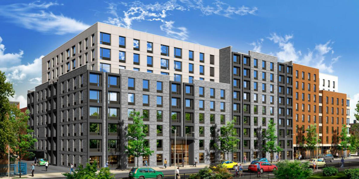 A rendering of 1755 Watson Avenue in the Bronx (Credit: Azimuth Development Group)
