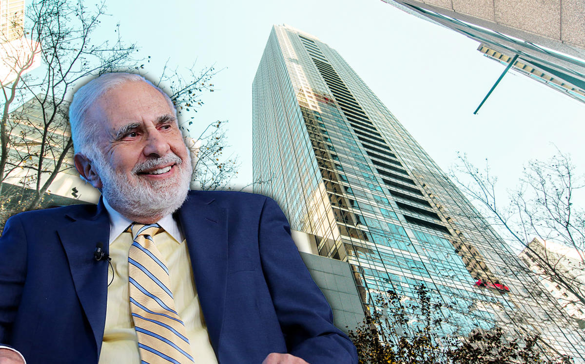 Carl Icahn and Museum Tower (Credit: Getty Images and Elegran)