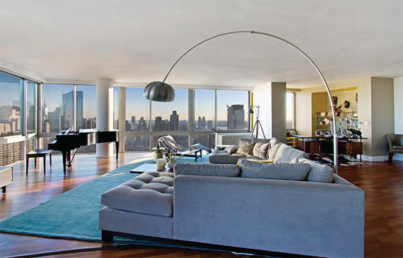Views, views, views. This 3,900-square-foot condo at the Millennium Tower features floor-to-ceiling windows that overlook Central Park, the Hudson and East rivers, the George Washington Bridge, Midtown’s skyline and even the Statue of Liberty, according to the listing. The $20 million home also has five bedrooms and 4.5 bathrooms. Located at 101 West 67th Street at Columbus Avenue, residents here have access to an IMAX theater and special rates to the Reebok Sports Club, which is located in the property. Tamir Shemesh of Corcoran has the listing.