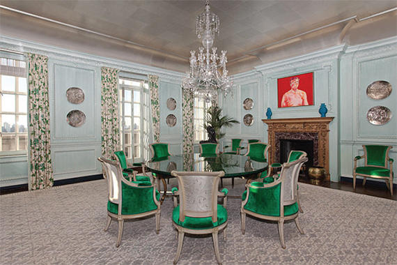 Israel Englander reportedly paid $70 million for this 740 Park Avenue duplex from the French government