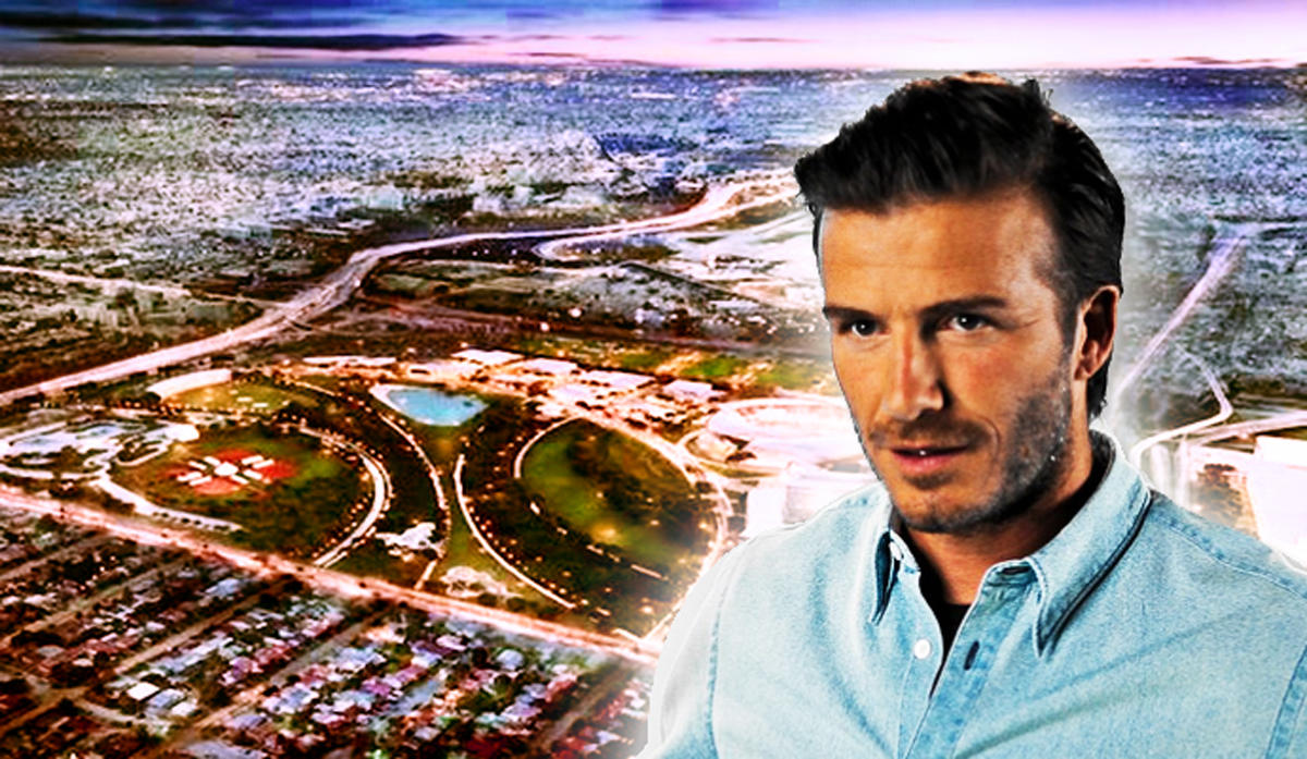 David Beckham and Miami Freedom Park (Credit: Bob Bekian via Flickr)