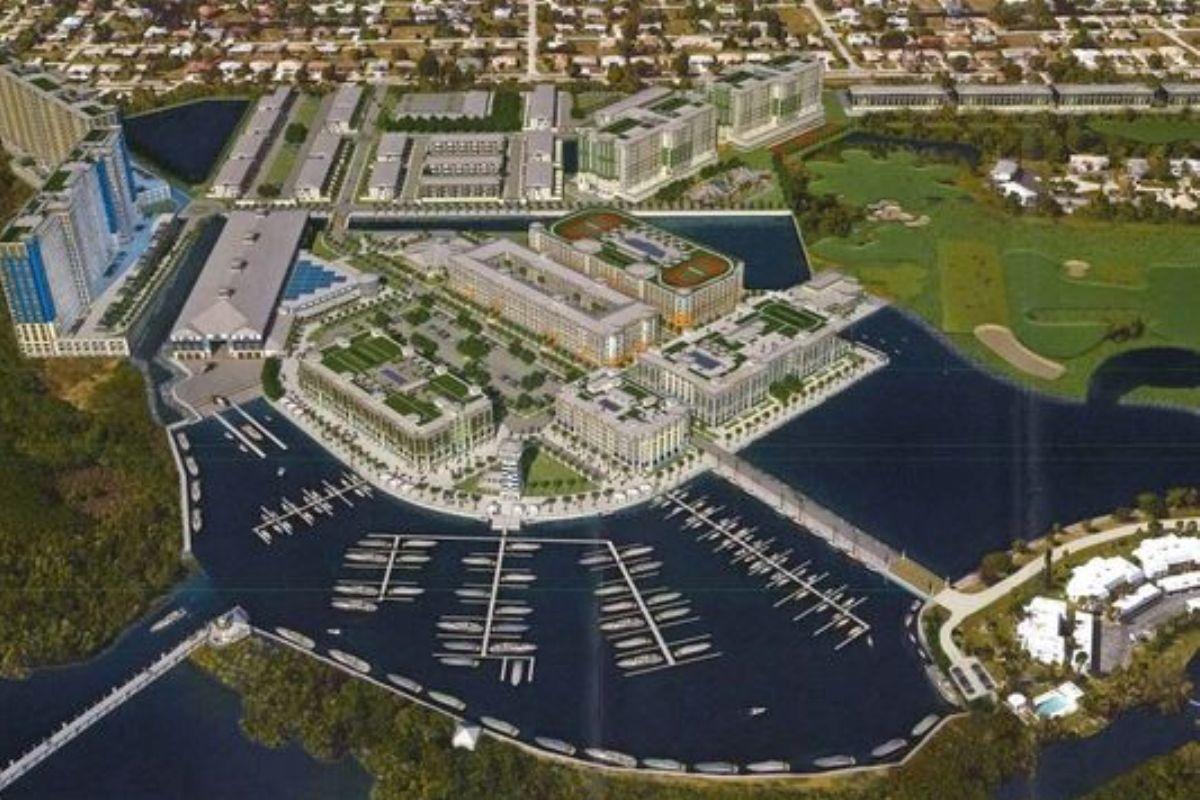 Rendering of 270-acre mixed-use Paradise Isles development in North Fort Myers